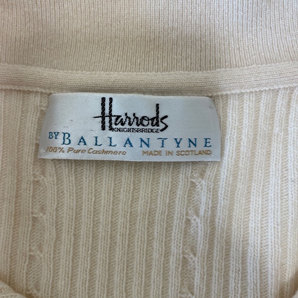 HARRODS KNIGHTBRIDGE CASHMERE SWEATER - Picture 7 of 9